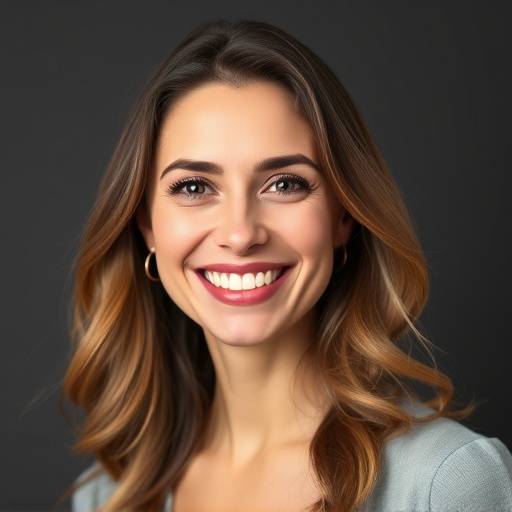 Foto de perfil de Ana Costa, editora de imagem do Estúdio Luz & Foco, com um sorriso amigável.