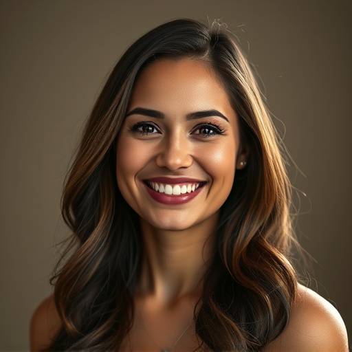Foto de perfil de Ana Silva, sorrindo para a câmera.